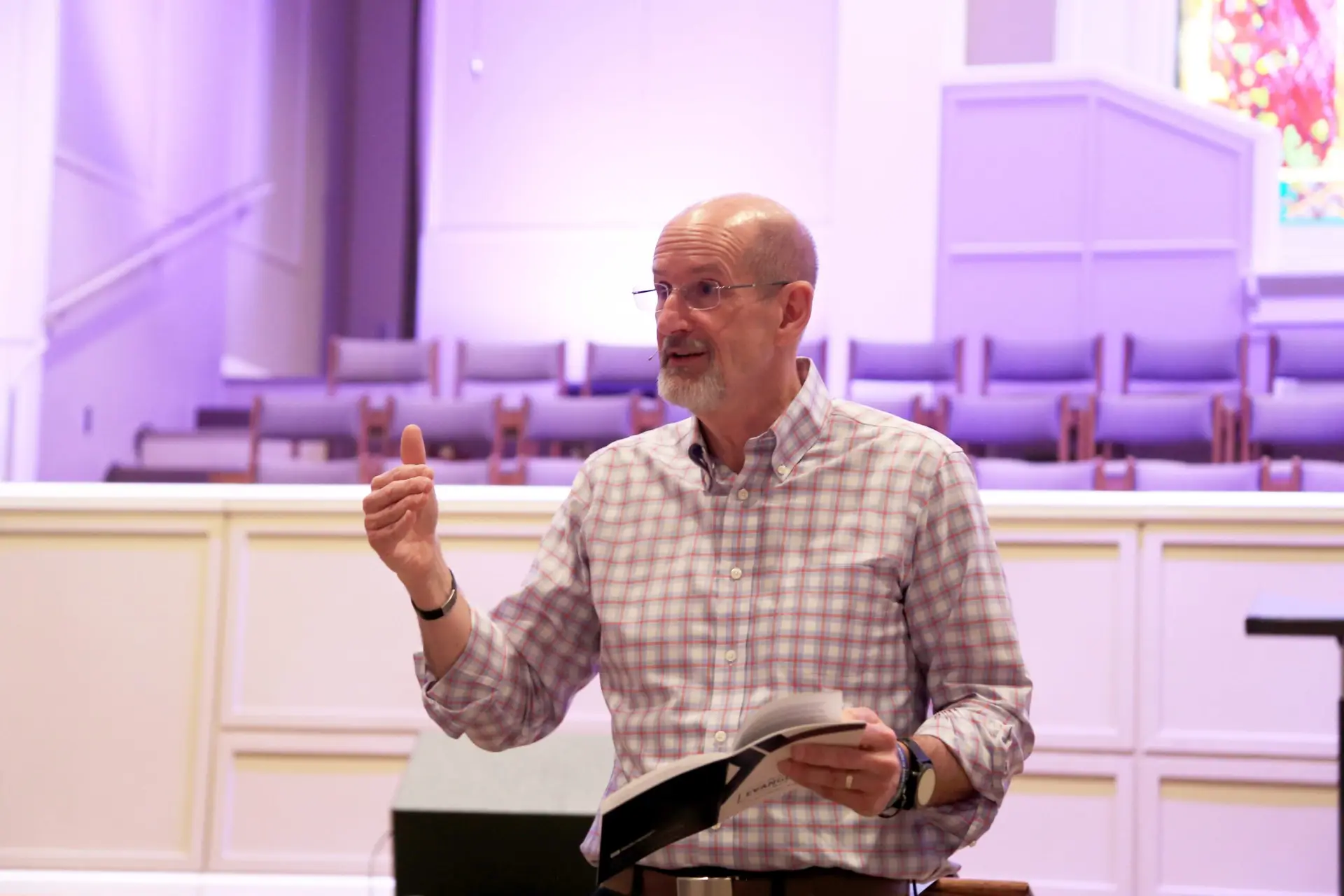 Tim Dowdy, vice president of evangelism for the North American Mission Board, leads a breakout session on “Creating A Culture of Evangelism”